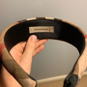 Burberry Plaid Headband (Nova Check)